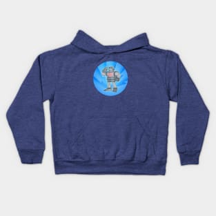 HE-RO-BOT! Kids Hoodie